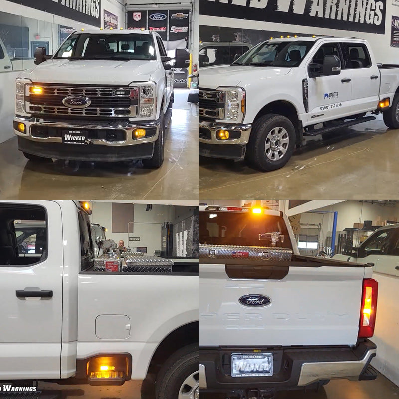 F-250 XLT Strobe Lights Kit