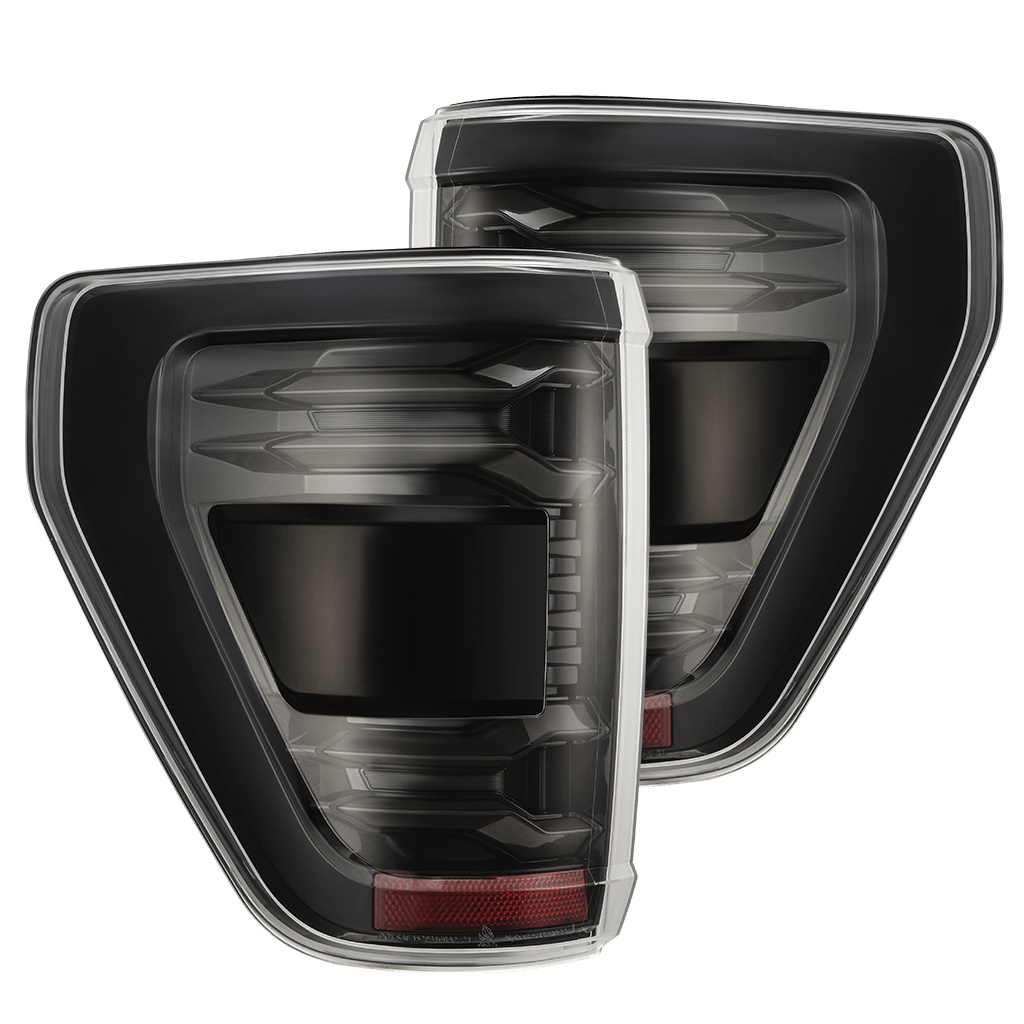 2021-2023 Ford F-150 AlphaRex LUXX-Series LED Tail Lights with BLIS