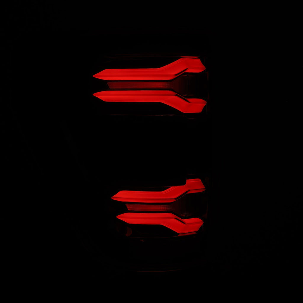 2021-2023 Ford F-150 AlphaRex LUXX-Series LED Tail Lights with BLIS – Lit