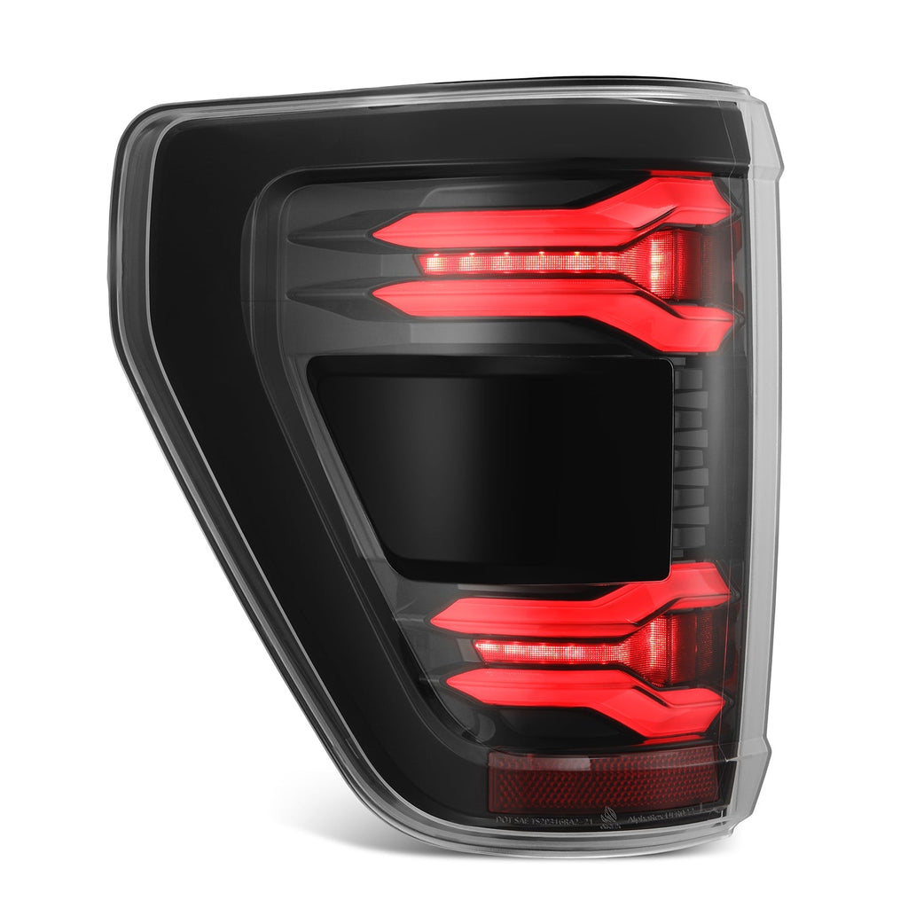 2024-2026 Ford F-150 & F-150 Raptor AlphaRex LUXX-Series LED Tail Lights – Lit