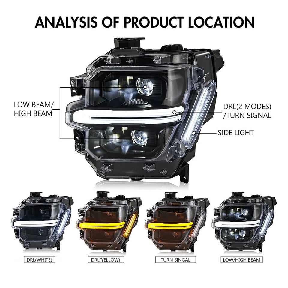 2024 - 2026 F150 LED PROJECTOR HEADLIGHT UPGRADE