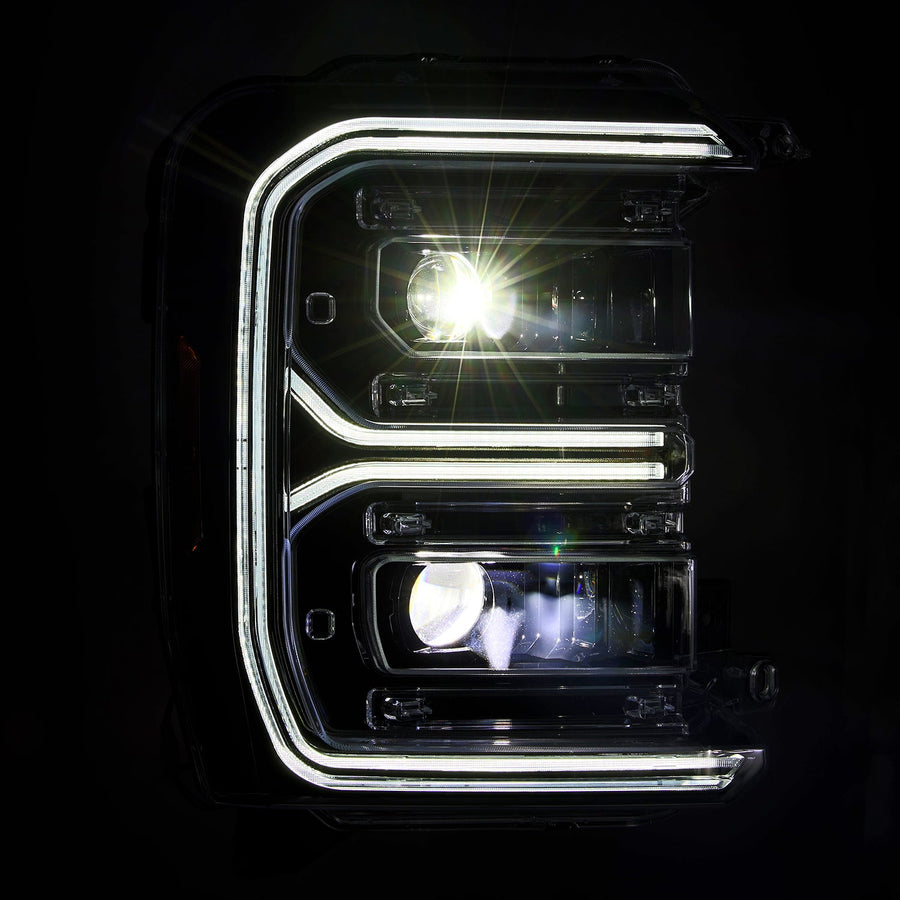 2023-2026 Ford Super Duty AlphaRex LUXX-Series LED Projector Headlights