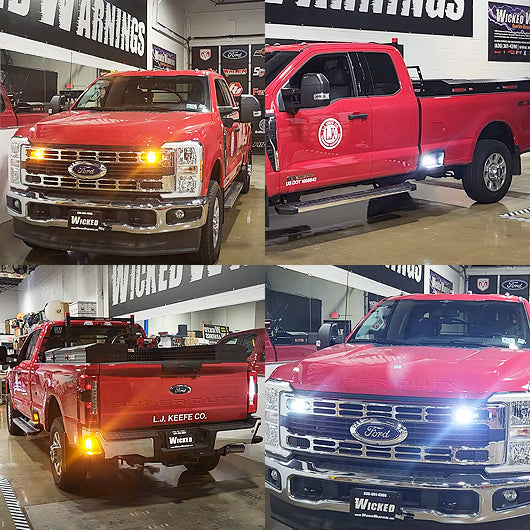 F-250 XLT Strobe Light Kit