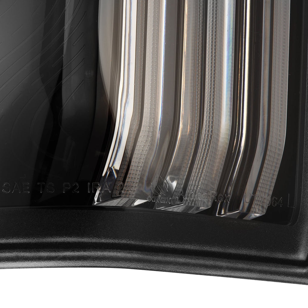 2024-2026 Toyota Tacoma | AlphaRex TOPO-ETCH NOVA-Series Prismatic LED Tail Lights