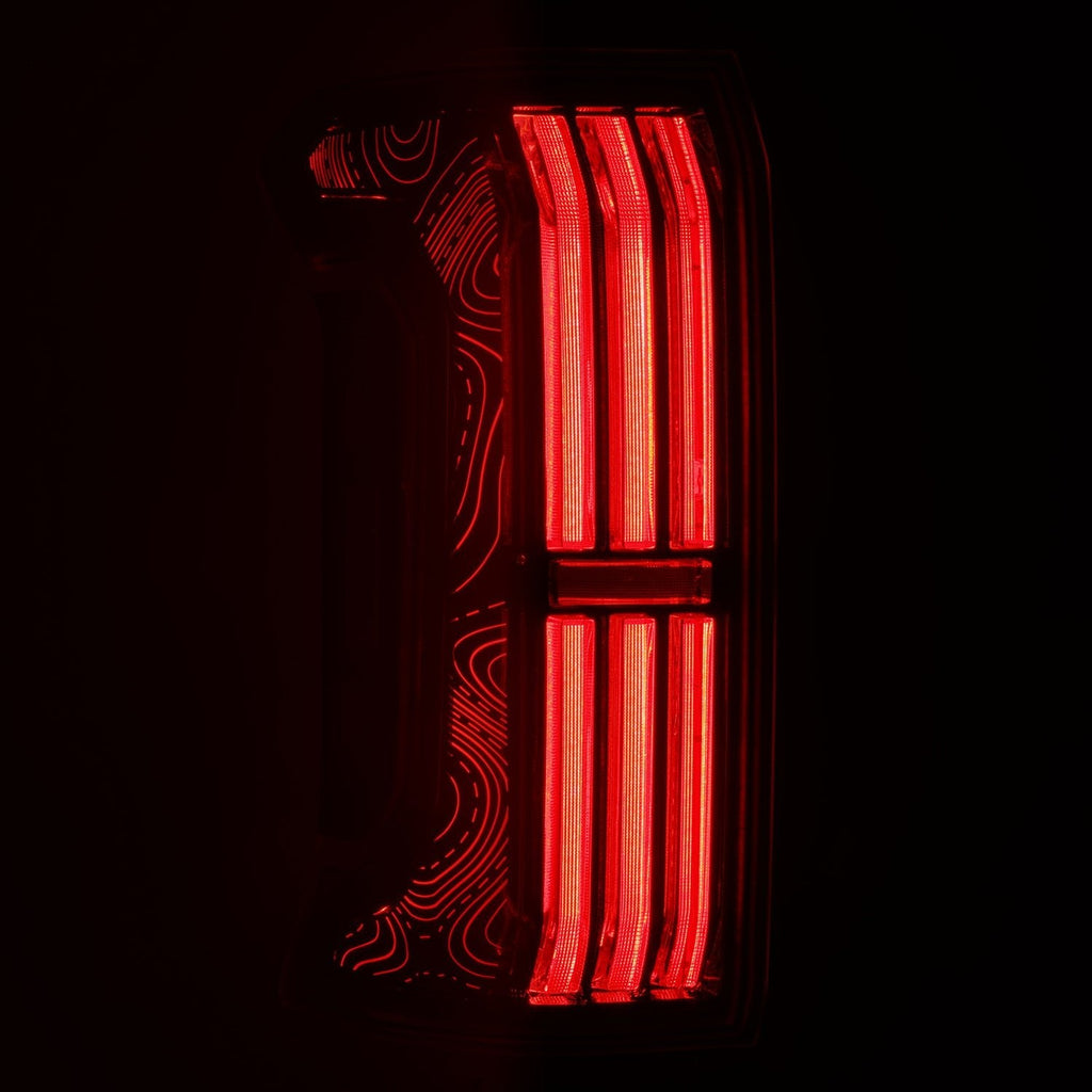 2024-2026 Toyota Tacoma | AlphaRex TOPO-ETCH NOVA-Series Prismatic LED Tail Lights