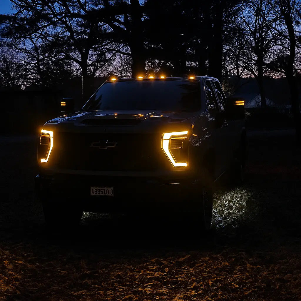 2024-2026 Chevy Silverado HD | Amber DRL Kit