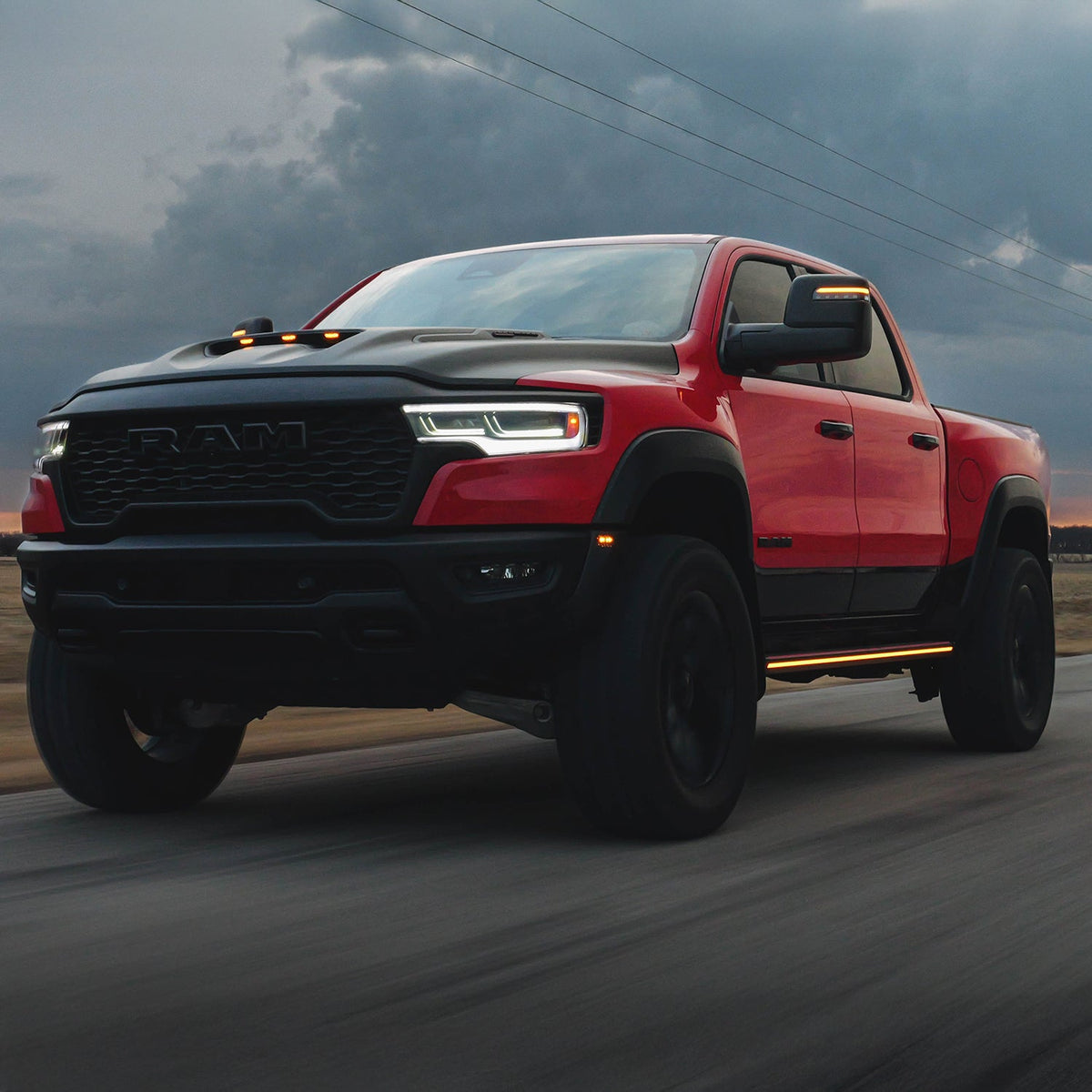 2025-2026 Ram 1500 | Light Up Running Boards