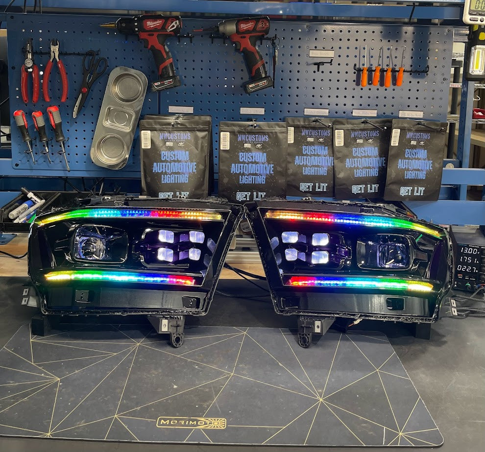 2019-2024 RAM 1500 MORIMOTO GEN2 HEADLIGHTS
