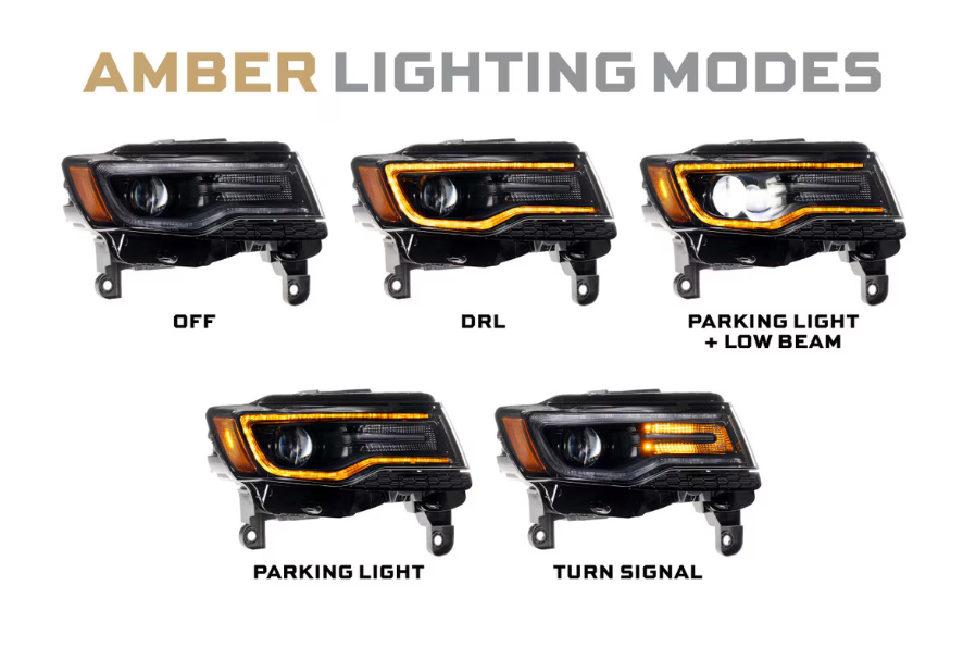 JEEP GRAND CHEROKEE (14-22) XB LED HEADLIGHTS (Gen II)