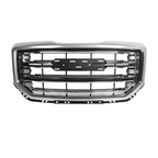 2016-2018 GMC SIERRA 1500 CHROME TRIM STYLE COLORMATCHED GRILLE