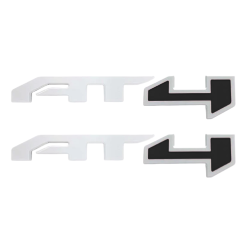 2019-2026 GMC SIERRA AT4, AT4X DOOR BADGES