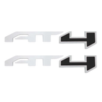 2019-2026 GMC SIERRA AT4, AT4X DOOR BADGES