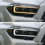 2016-2023 Toyota Tacoma LED Projector Headlights with Selectable DRL