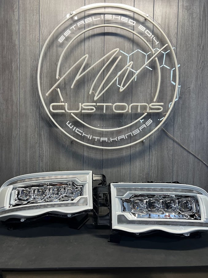 2002-05 DODGE RAM ALPHAREX HEADLIGHTS NOVA SERIES