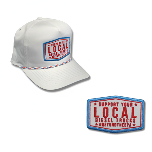 Support Your Local Diesel Trucks Trucker Hat