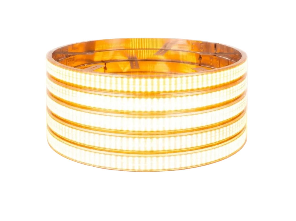 Ultra High Intensity Switchback LED Wheel Lights lit up amber