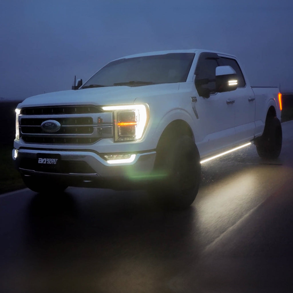 2021-2026 Ford F-150 | Powered Light Up Running Boards