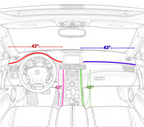43" FIBER OPTIC INTERIOR AMBIENT LIGHTING KIT