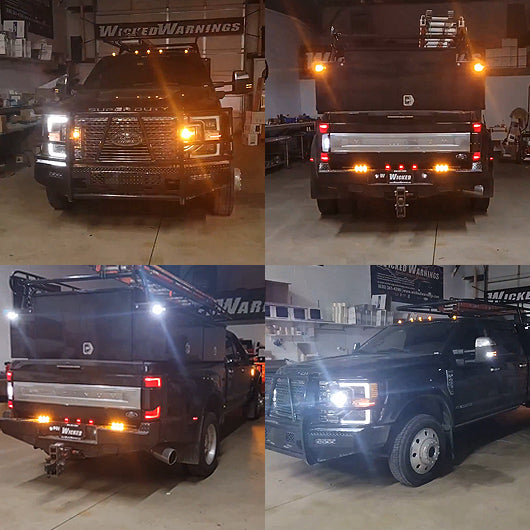F-450 Dually Warning Lights Kit