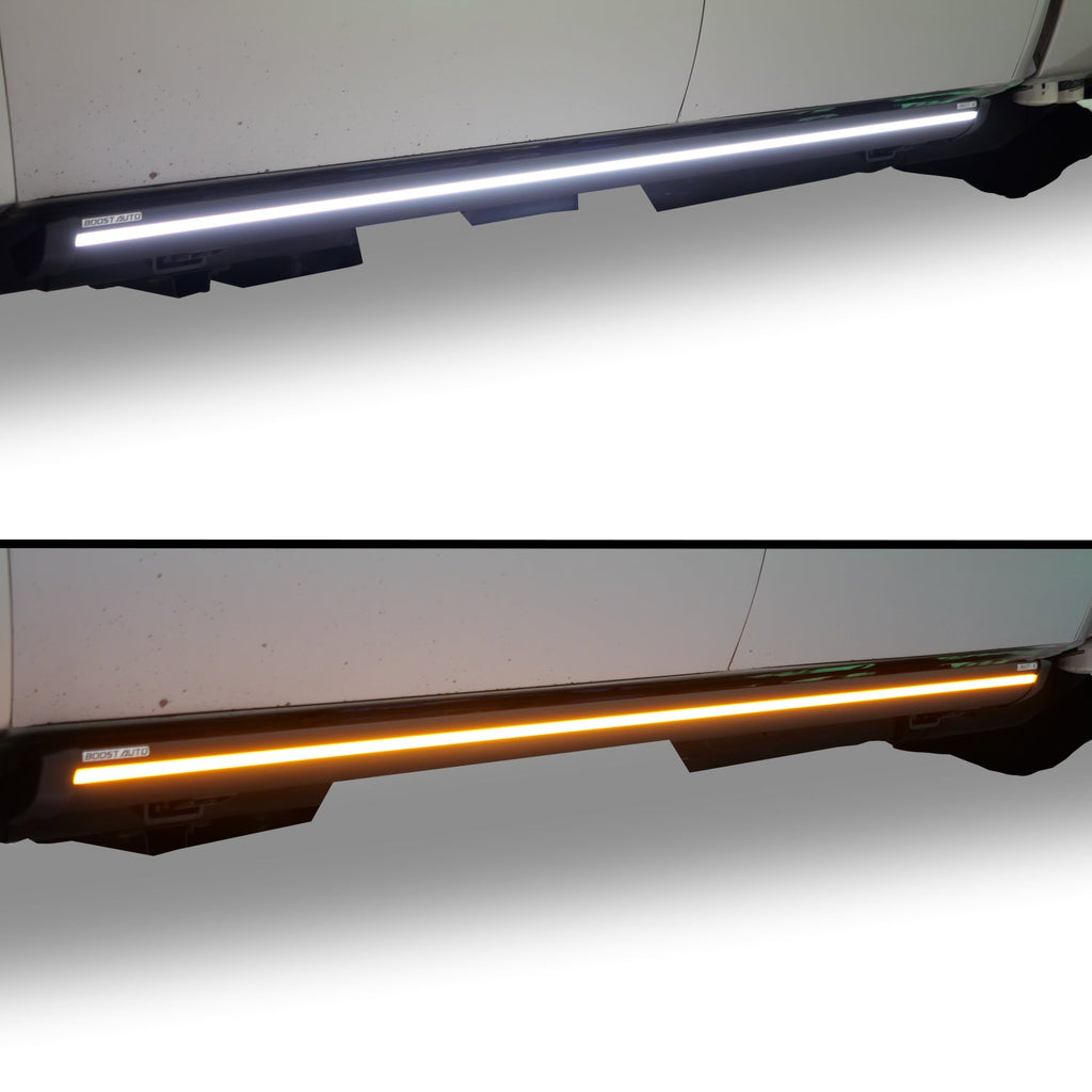 2007-2014 Chevy Silverado & GMC Sierra | Powered Light Up Running Boards