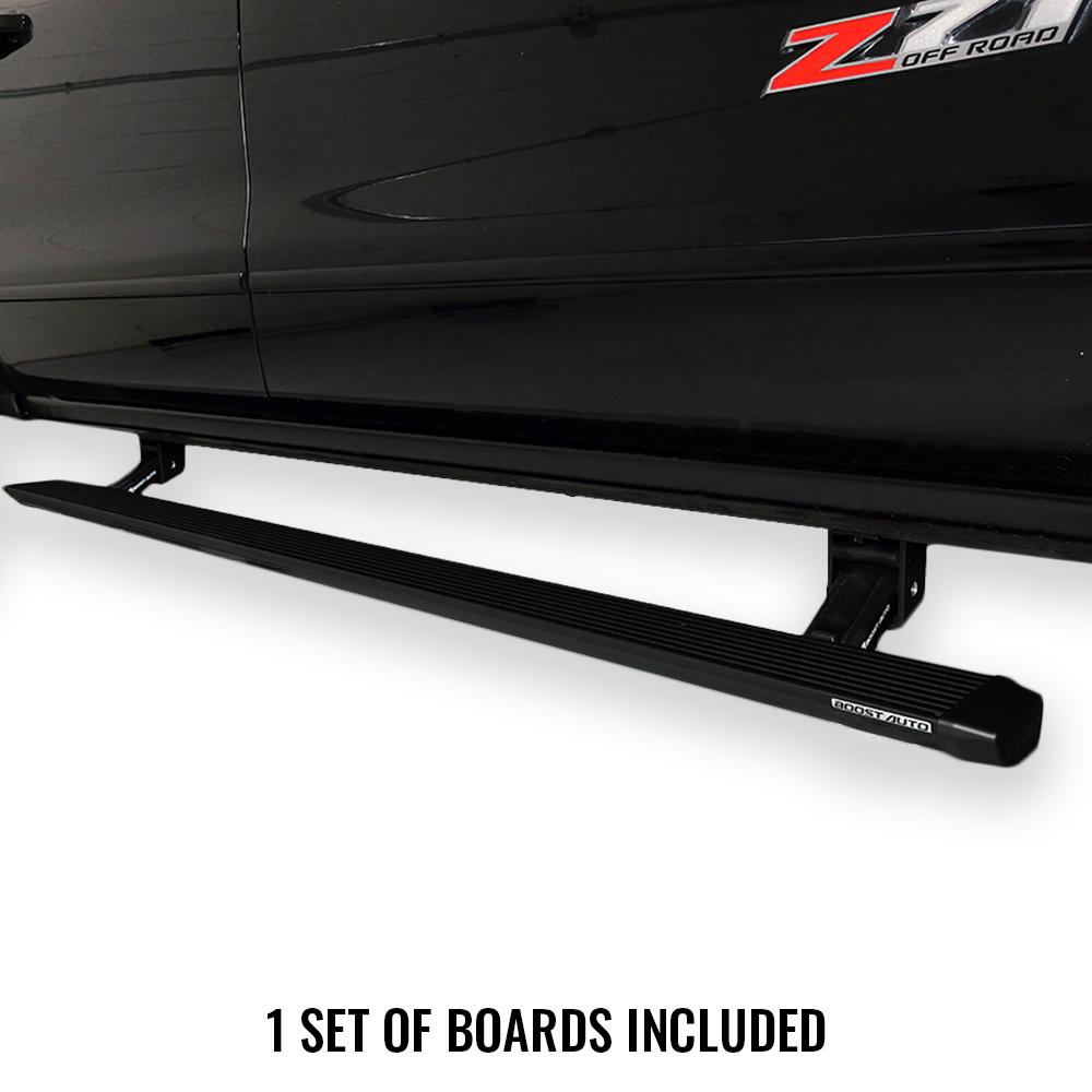 2014-2019 Chevy Silverado & GMC Sierra | Powered Running Boards