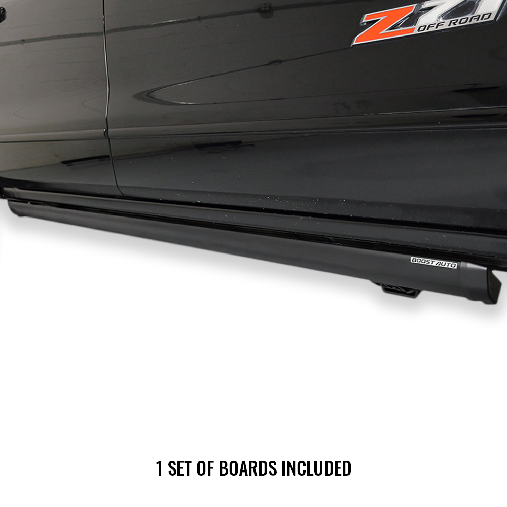 2014-2019 Chevy Silverado & GMC Sierra | Powered Running Boards