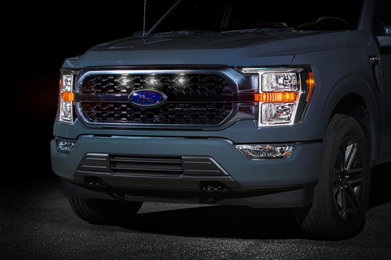 2021-2023 Ford F-150 Raptor Style Grille Light Kit - Fits STX