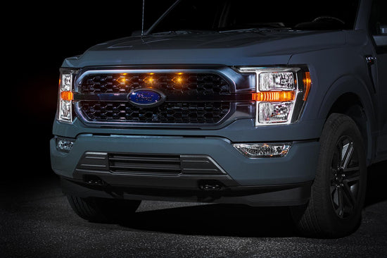 2021-2023 Ford F-150 Raptor Style Grille Light Kit - Fits King Ranch & Platinum