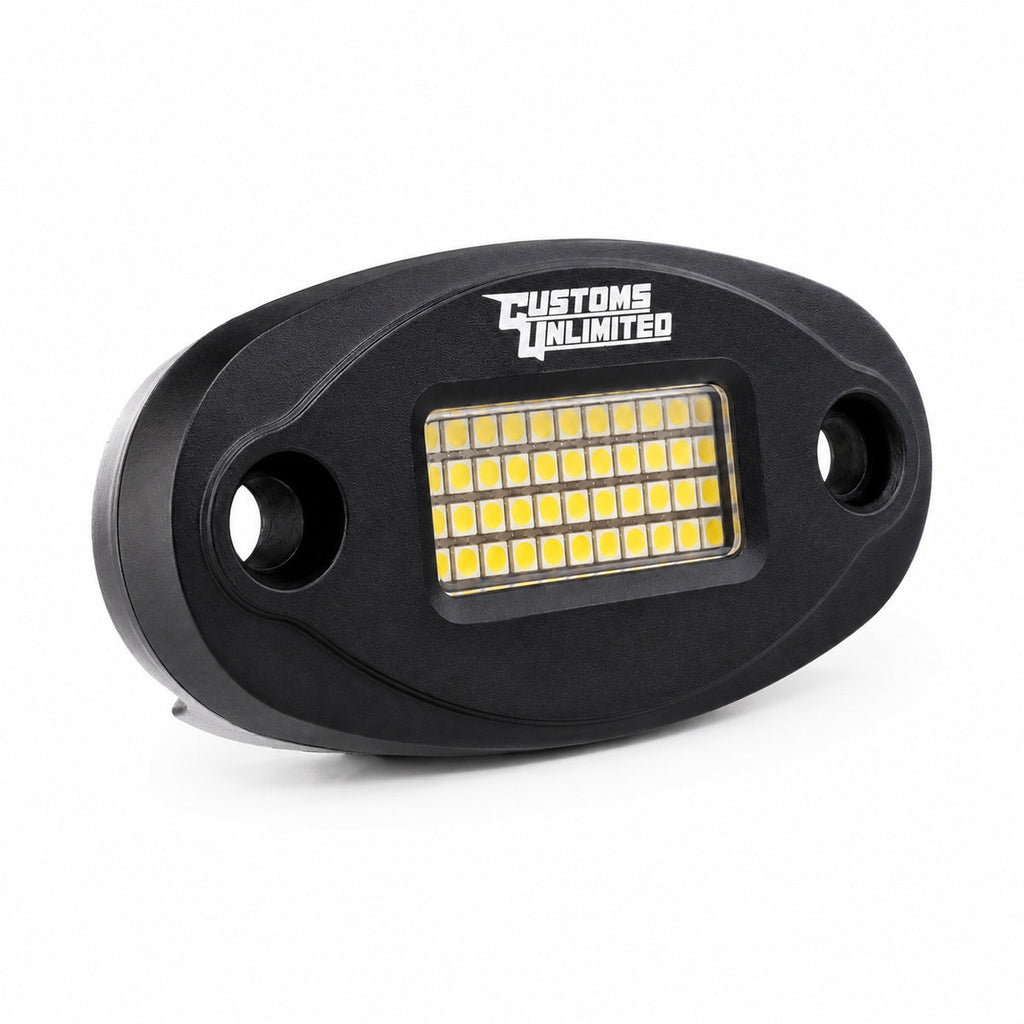 Pure White 48 LED PLUG & PLAY EXTREME BRIGHTNESS ROCK LIGHT KIT