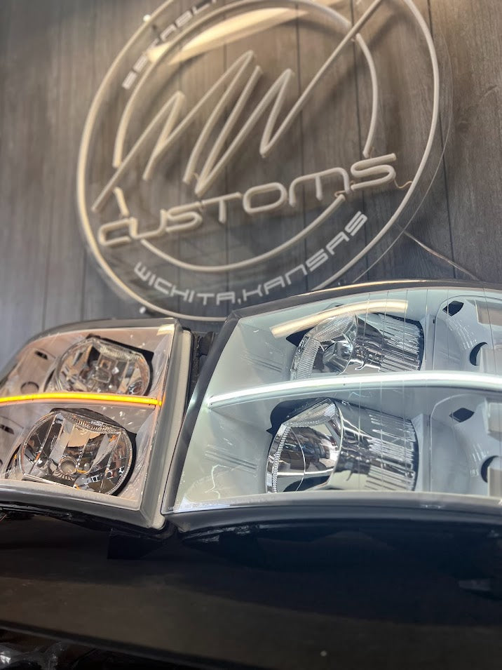 2007-13 CHEVROLET SILVERADO HALOGEN HEADLIGHTS