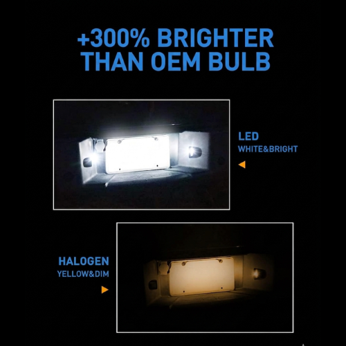 2007.5-2014 Chevy Silverado/GMC Sierra LED License Plate Lights