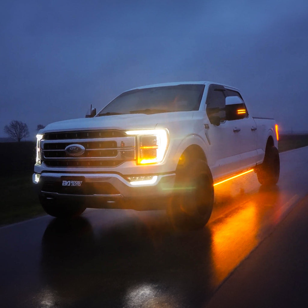 2021-2026 Ford F-150 | Powered Light Up Running Boards