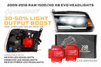 2009 - 18 RAM XB EVO HYBRID LED HEADLIGHTS