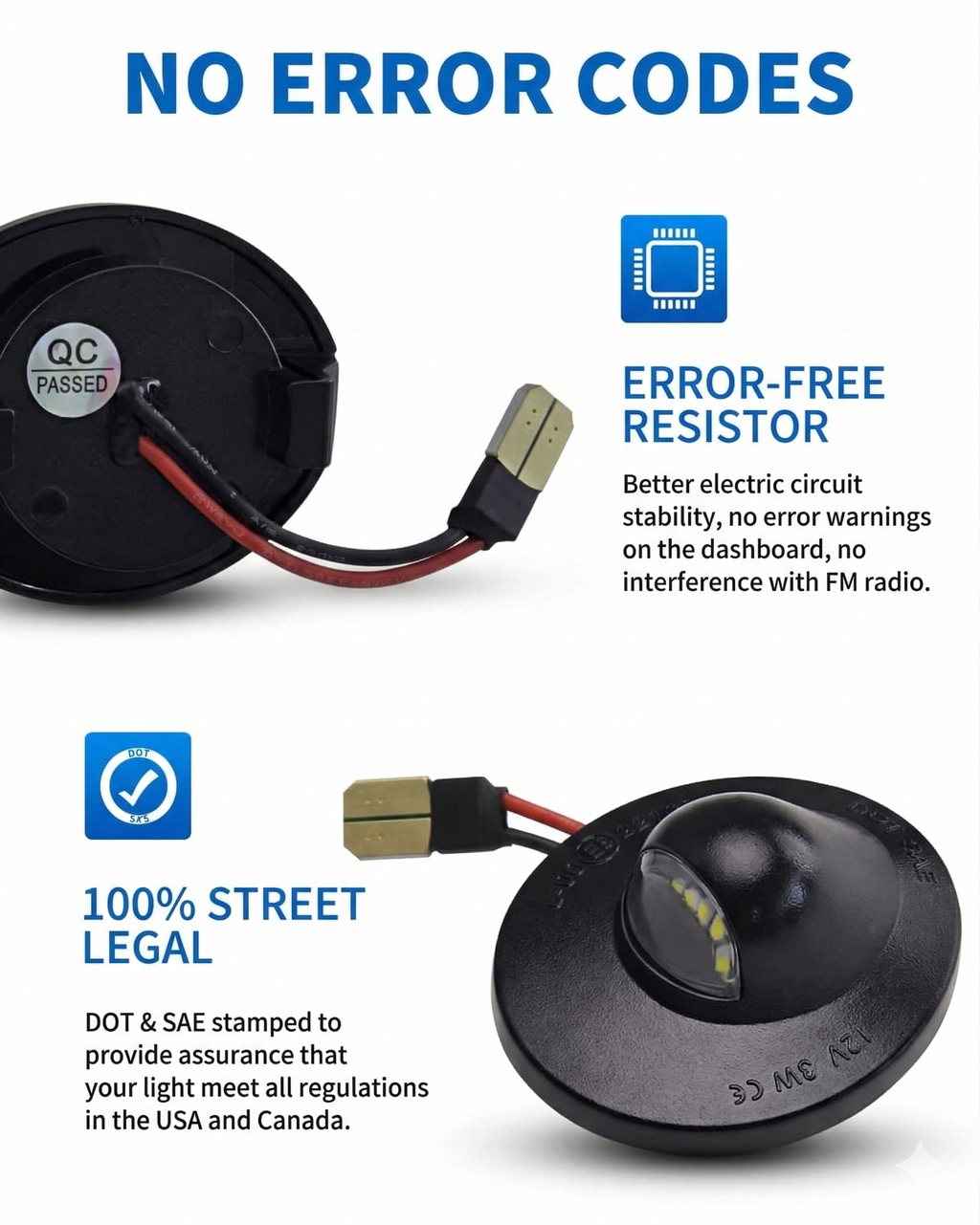 2008-2016 Ford Super Duty F-250/F-350 LED License Plate Lights