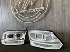 2009-18 DODGE RAM ALPHAREX G2 5TH GEN RAM STYLE HEADLIGHTS