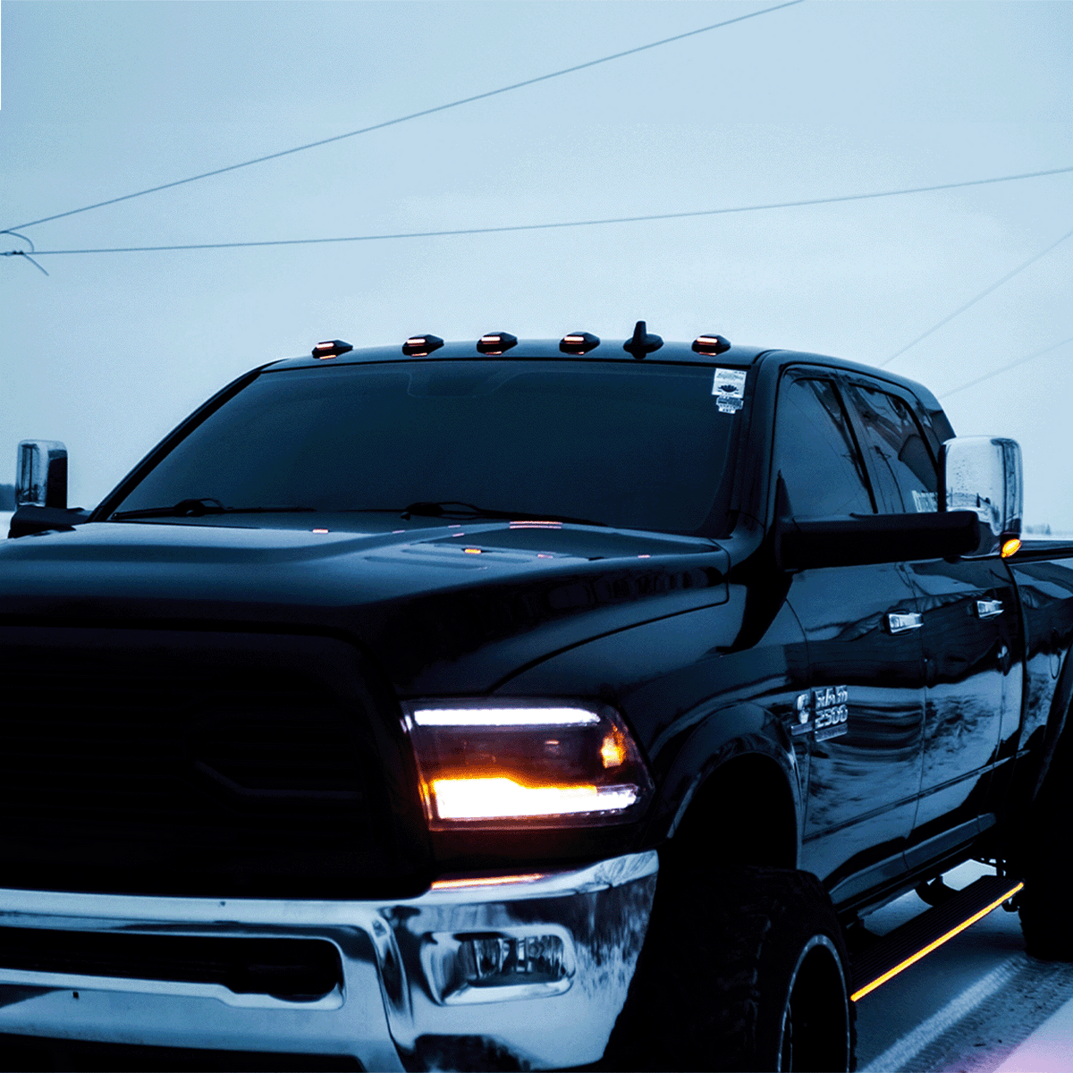 2010-2018 Ram 2500/3500 S-Series Cab Lights – Installed