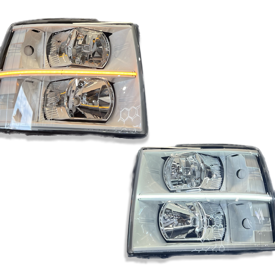 2007-2013 Chevy Silverado Halogen Headlights
