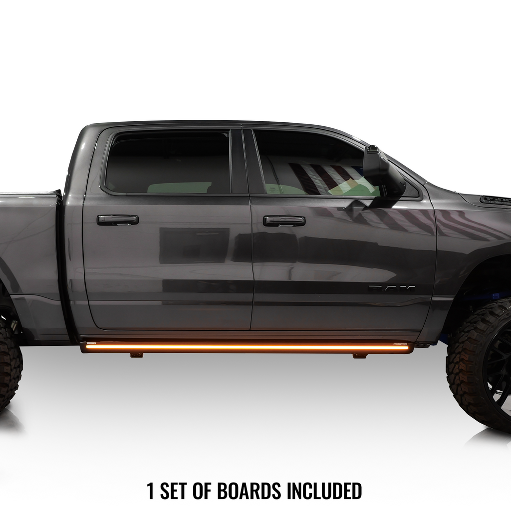 2019-2024 Ram 2500/3500 | Powered Light Up Running Boards