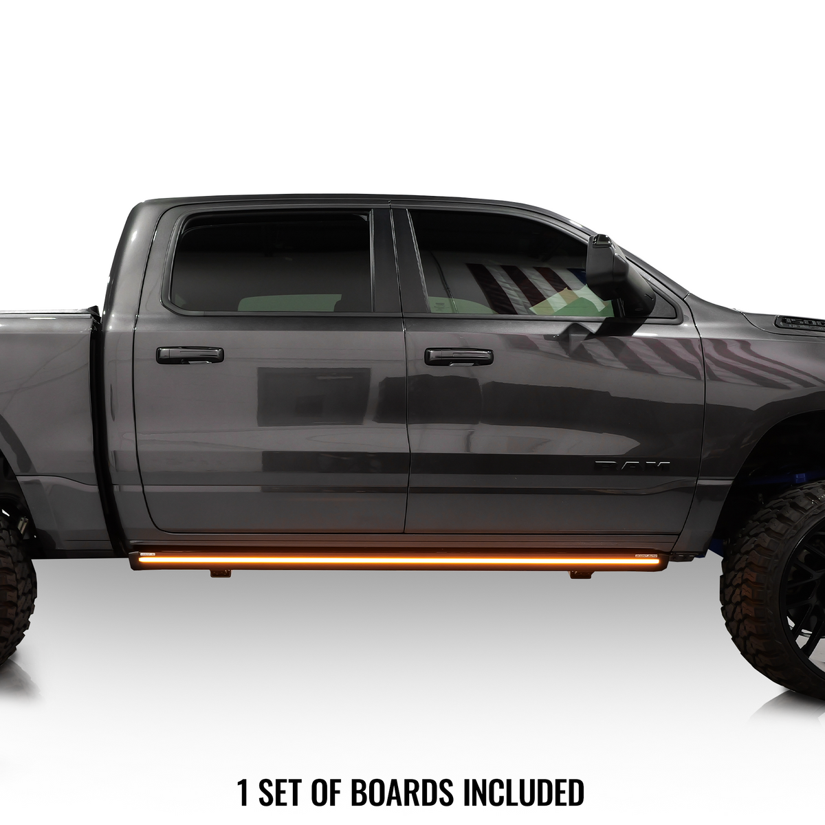 2025-2026 Ram 1500 | Powered Light Up Running Boards