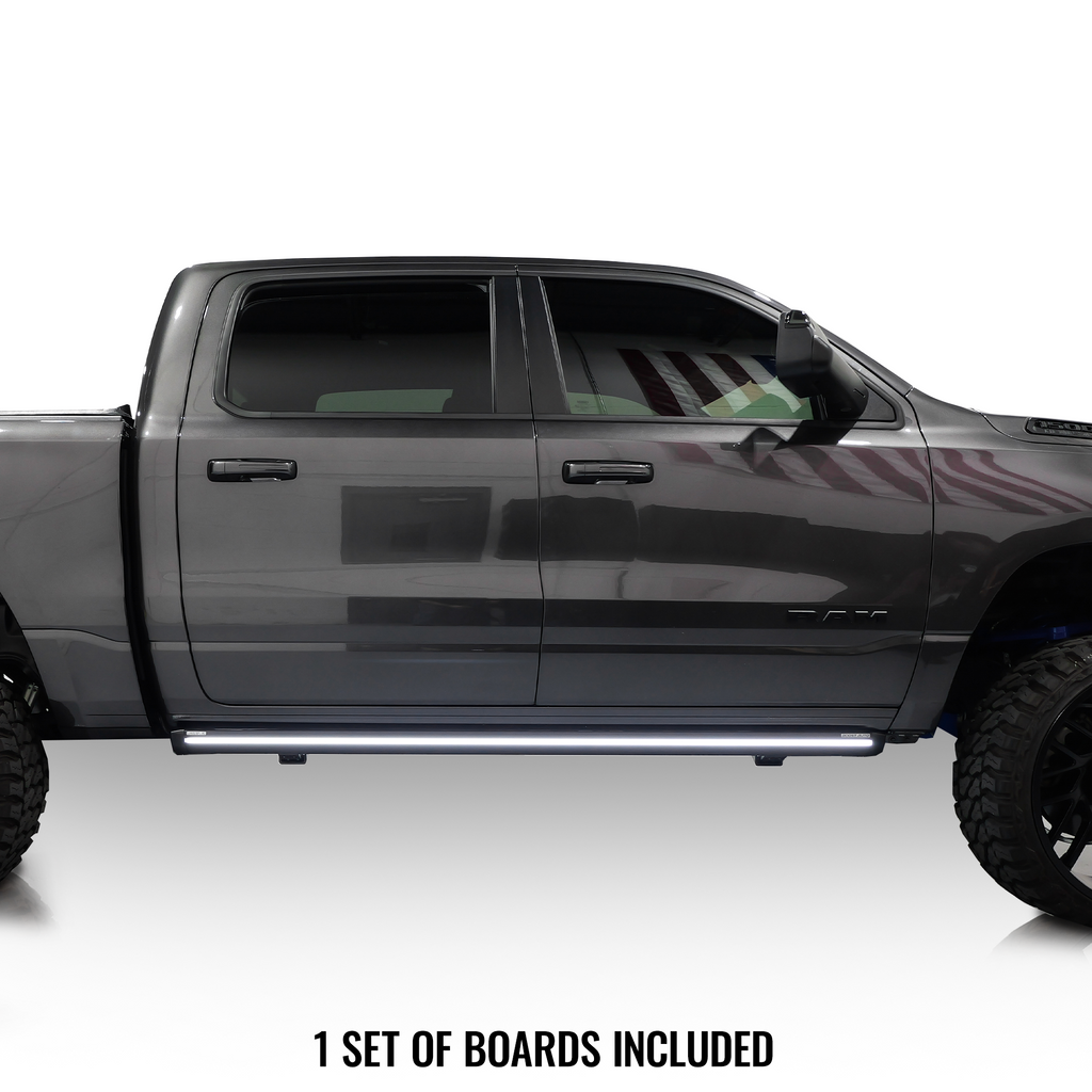 2025-2026 Ram 1500 | Powered Light Up Running Boards