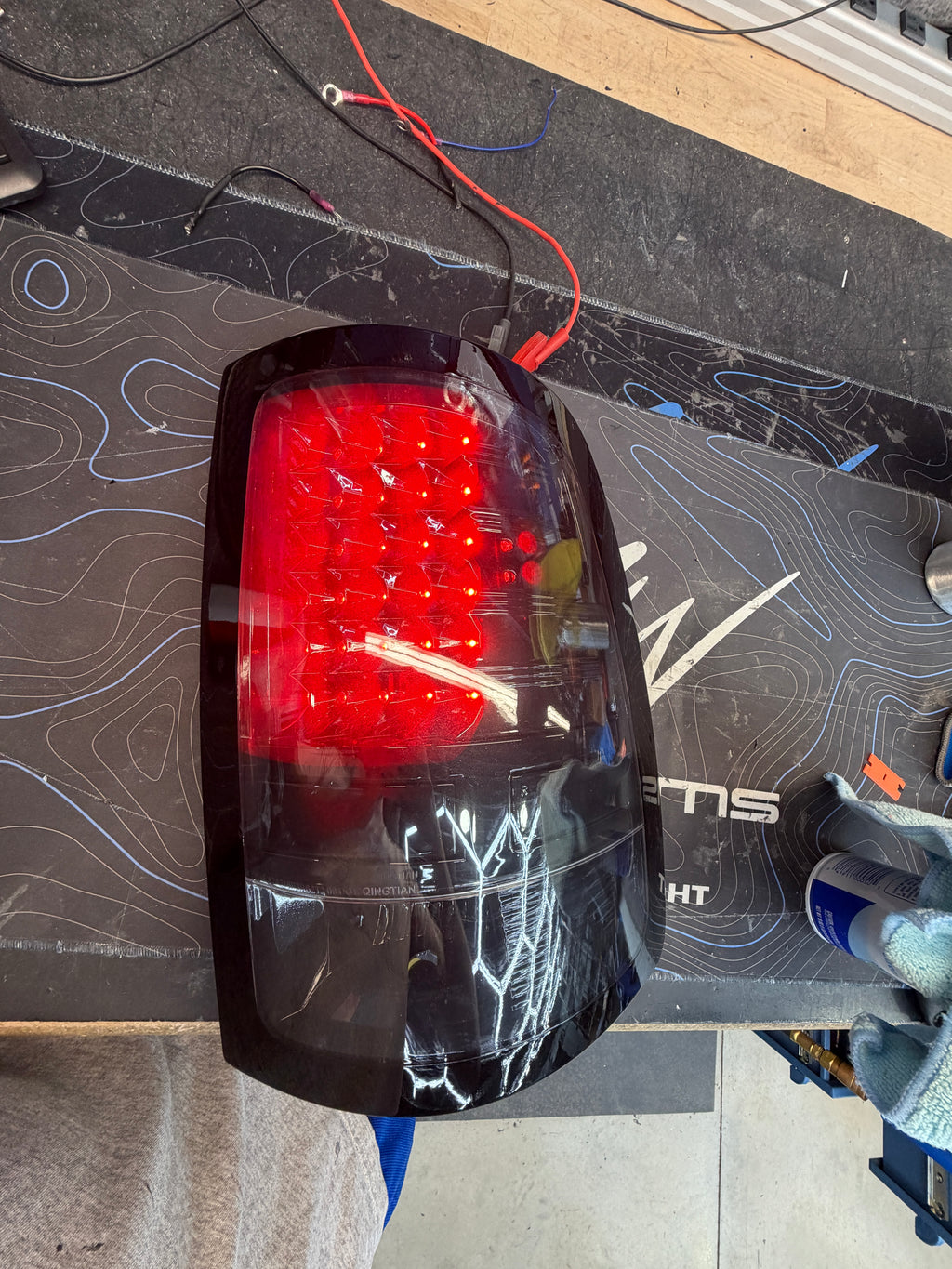 2009 - 18 DODGE RAM LED TAIL LIGHTS (Fits factory halogen trucks only)