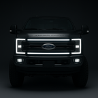 2017-2019 Ford F-250/F-350/F-450/F-550 “Ghost” LED Grille Light Kit – KR,LARIAT,XLT, XL, IP67