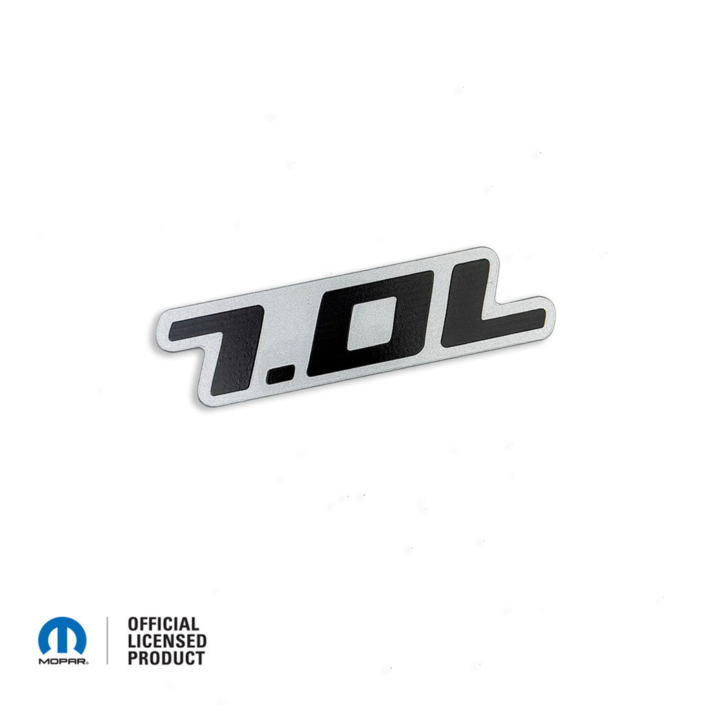2015-2023 Dodge Challenger & Charger | Acrylic 7.0L Badge