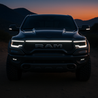 2021-2024 Ram 1500 TRX LED “Power” Grille Bar – IP67, Bolt-On, Black or Silver Frame