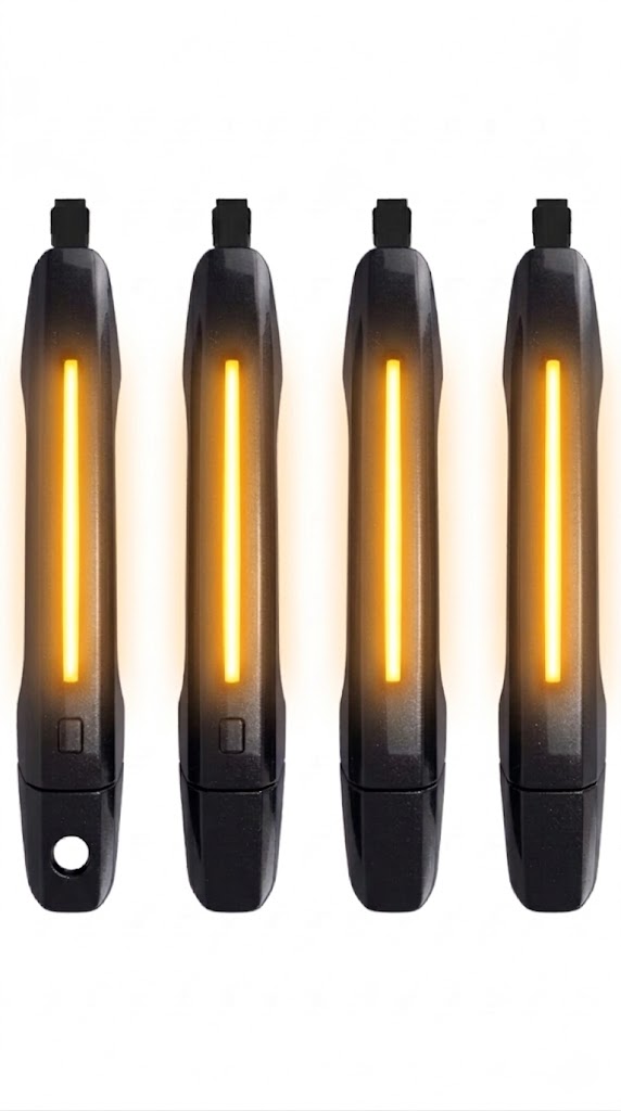 Amber LED door handle for 2023-2026 Chevy Colorado & GMC Canyon