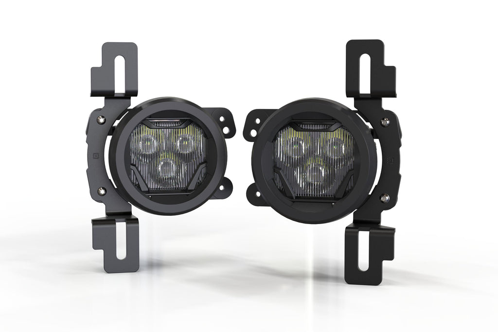 Morimoto 4Banger LED Fog Lights: 2018-2026 Jeep Wrangler JL / Gladiator JT