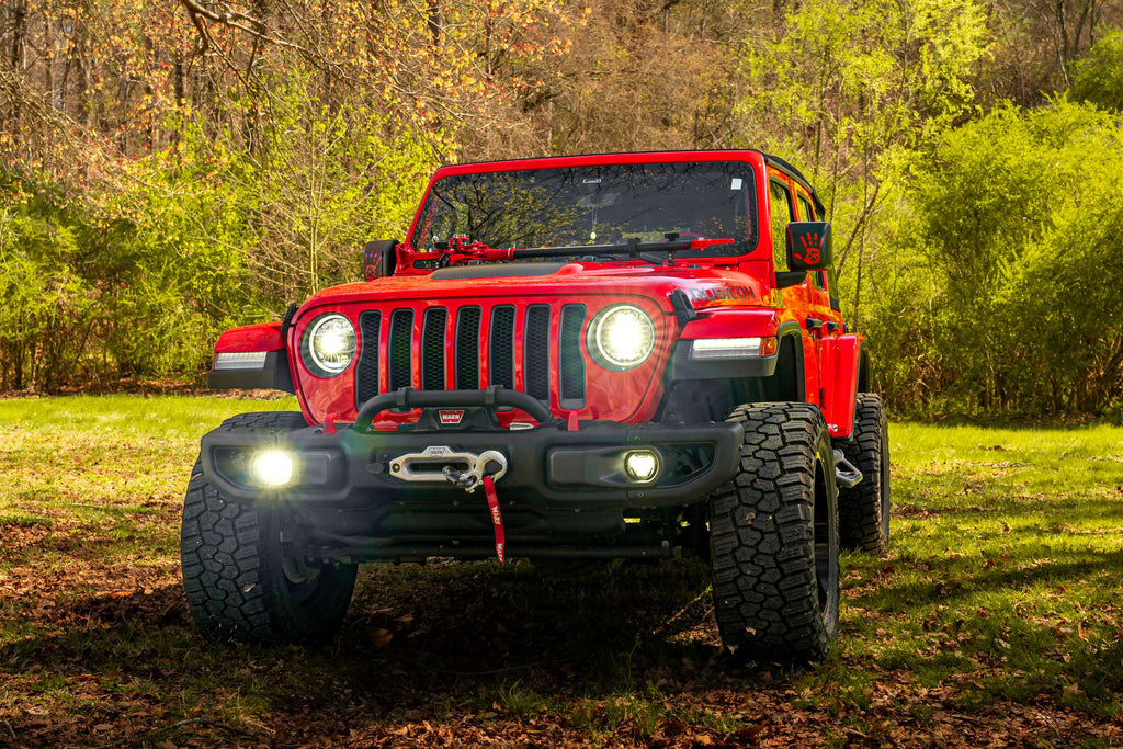 Morimoto 4Banger LED Fog Lights: 2018-2026 Jeep Wrangler JL / Gladiator JT