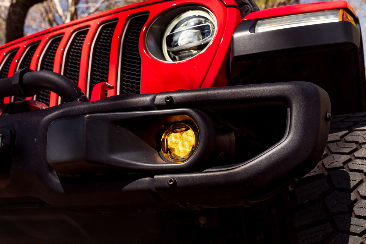 Morimoto 4Banger LED Fog Lights: 2018-2026 Jeep Wrangler JL / Gladiator JT