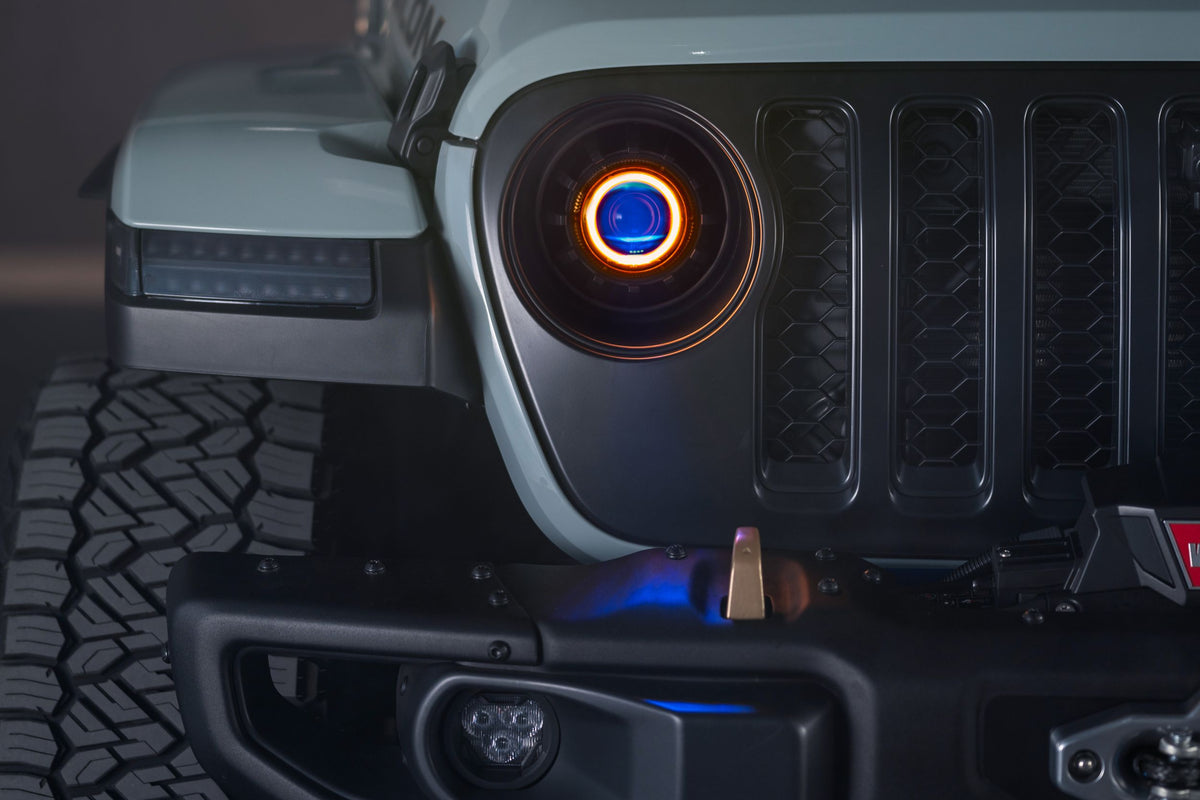 Morimoto 4Banger LED Fog Lights: 2018-2026 Jeep Wrangler JL / Gladiator JT