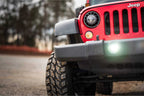 Morimoto 4Banger LED Fog Lights: 2007-2018 Jeep Wrangler JK